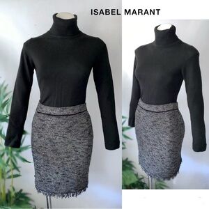 f r i n g e :: Isabel Marant Fringe Knit Mini Skirt